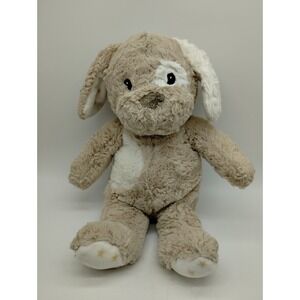 Cloud b Dreamy Hugginz 14" Puppy Dog Plush Beige Tan Stars Ears Soft Lovey